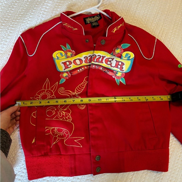 Vintage red racing jacket - Picture 6 of 8